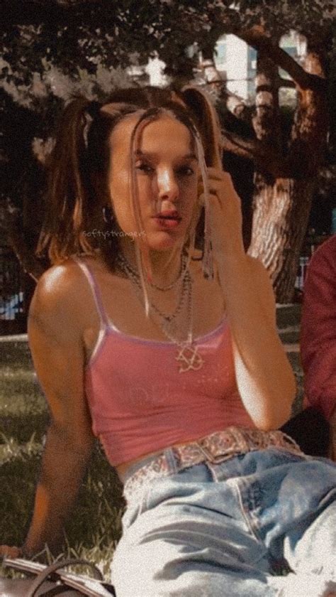 aesthetic millie bobby brown.